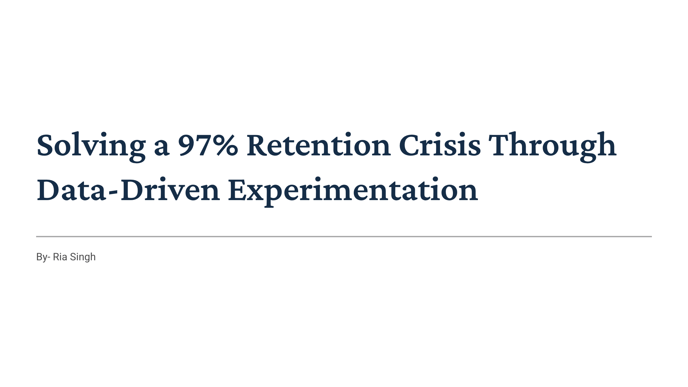 Slide 1 – Title