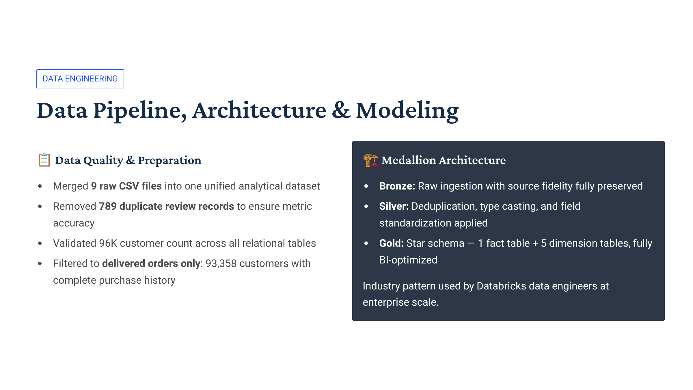 Slide 6 – Data Engineering